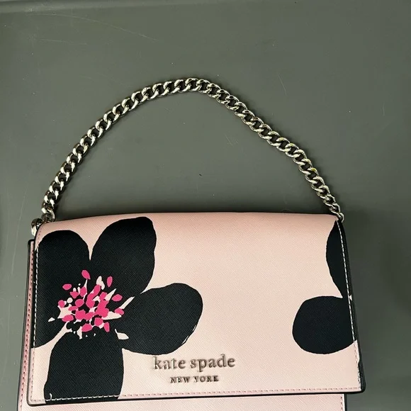 Kate Spade Pink Floral Women's Bag - Picture 2 of 11
